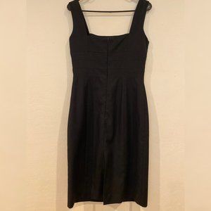 Mango Black Midi Dress - Size 6